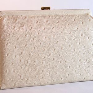 vintage clutch  w/hand mirror